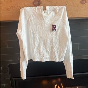 Rag & Bone Cream Hoodie